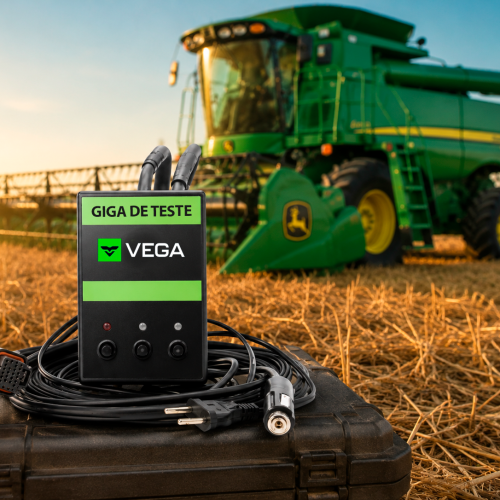 Vega desenvolve solução portátil para diagnóstico em campo de máquinas agrícolas